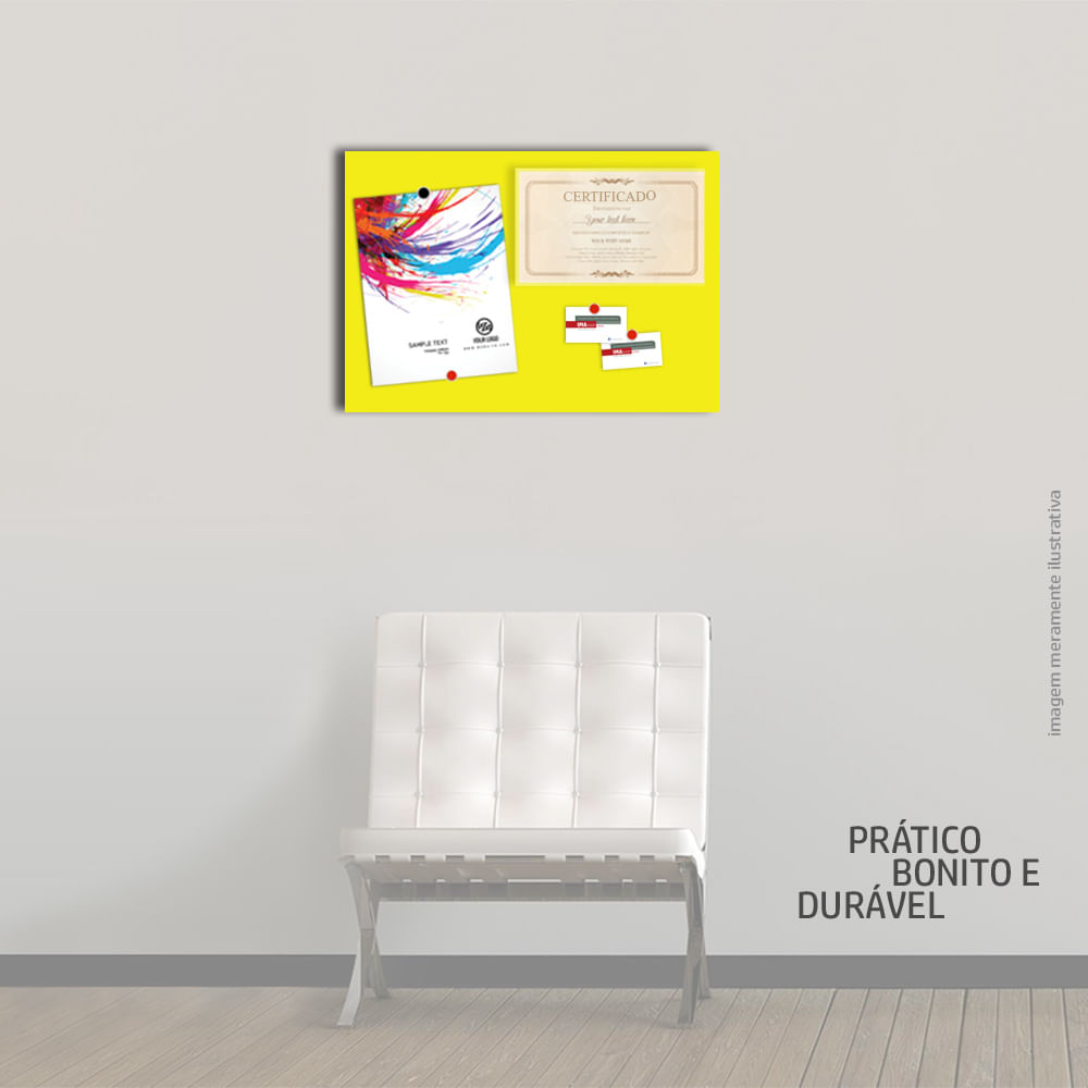 Quadros e painéis metálicos